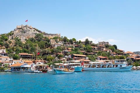 Heldagstur i Kekova, Myra & St Nicholas från Kemer