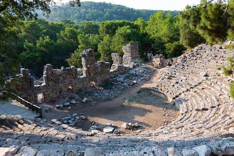 Volledige dag Phaselis en Tahtali Mountain Tour vanuit Kemer