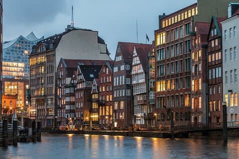 Privat overføring fra København til Hamburg
