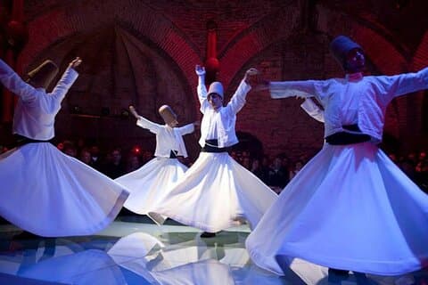 Wervelende Derwisjenshow in Cappadocië
