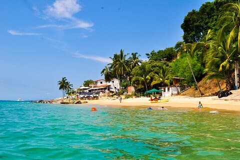 Yelapas and Colimilla Catamaran Tour with Food and Bar Outdoors!