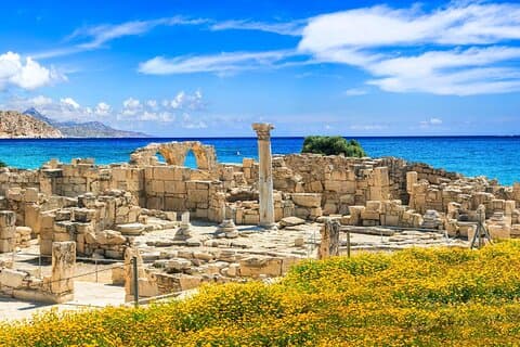 Visite de l'ancienne Kourion avec la ville de Paphos depuis Ayia Napa et Protaras