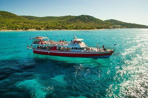 South beaches of Mykonos - Kalafatis beach