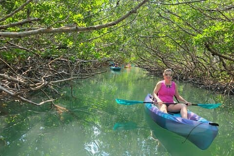 Key Largo: aventure en kayak sur une île déserte