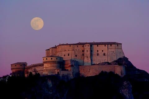 San Leo : Billet d'entrée pour la forteresse et la prison de Cagliostro