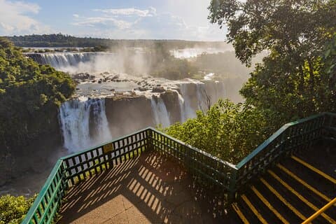 Visite privée du côté brésilien d'Iguazu et vol en hélicoptère Gran Melia