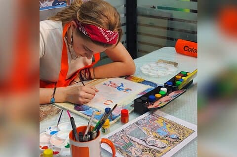 Paint your own Madhubani Folk art Painting