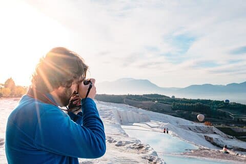 Excursión privada de día completo a Pamukkale desde Kusadasi con almuerzo