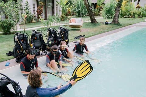 Mergulho em Siargao para iniciantes