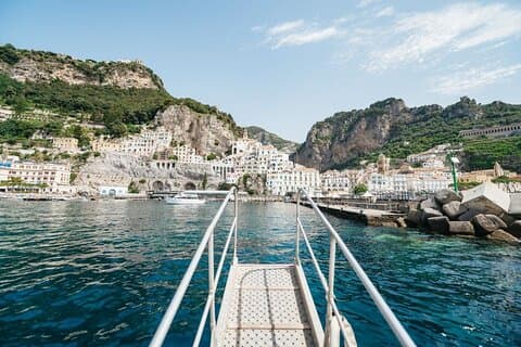 Amalfikysten Delt tur fra Sorrento / Nerano uden afhentning