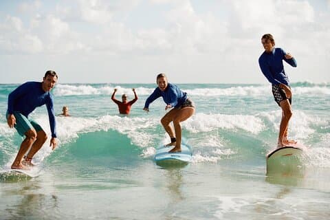 Clases privadas de surf en Coolangatta