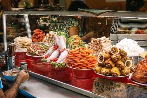 Street Food Walking Tours With Colourful Lanterns Boat Ride
