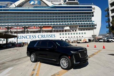 Privat transport til/fra Miami internasjonale lufthavn og Miami havn