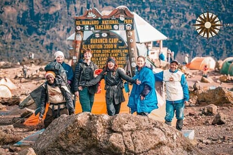 Besteigung des Kilimandscharo – Lemosho-Route, 7-tägiger Aufstieg