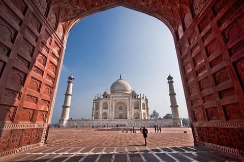 De Delhi: Sunrise Taj Mahal e Agra Fort tour de carro
