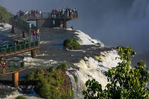 Flyplass Cataratas IGU Pick-Up & Iguassu Falls Brasilian Side & Bird Park