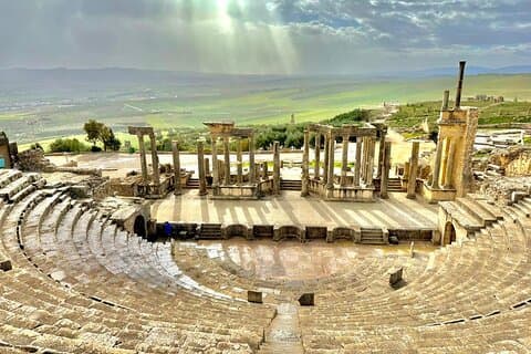 GITA DI UN GIORNO A Dougga & Bulla Regia, PARTENZA DA Tunisi