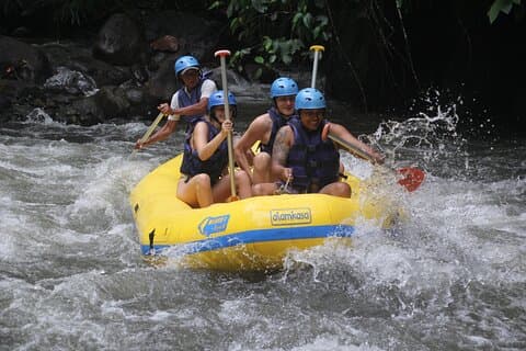 Wilde Gewässer und Offroad-Nervenkitzel: Rafting- und ATV-Tour in Ubud