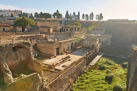Halbtagesmorgen Tour von Herculaneum von Sorrent