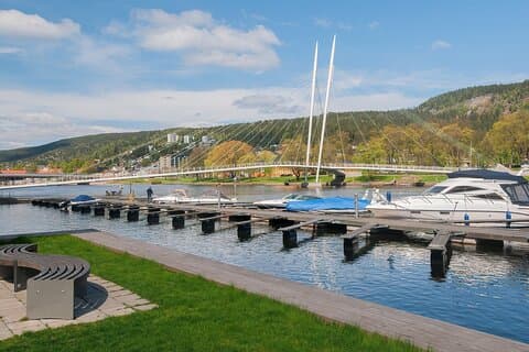 Privater Transfer von Oslo nach Drammen mit 2-stündigem Stopp