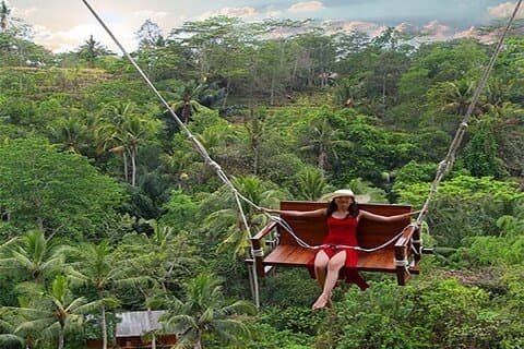Ubud Dschungelschaukel Bali Tour