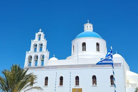 Tour romantico attraverso Santorini