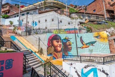 Delad stadsrundtur i Medellín + Comuna 13