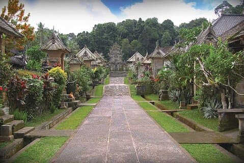 Excursão privada a Bali Penglipuran Village, incluindo vista para o Monte Batur
