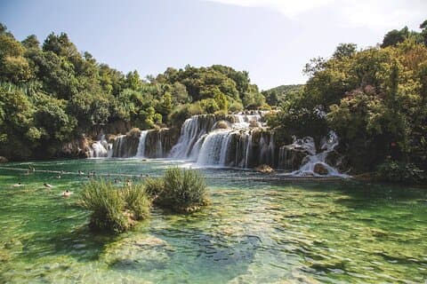 Krka nasjonalpark og Šibenik heldagstur