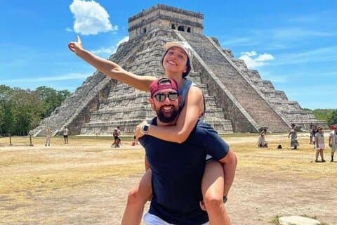 Visite guidée d'une journée complète Chichen Itza + Cenote + Valladolid + Déjeuner!