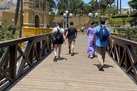 Tour colorido de Barranco e arte de rua