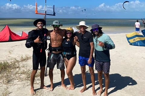 Privat kiteboarding lektion i Riviera Maya