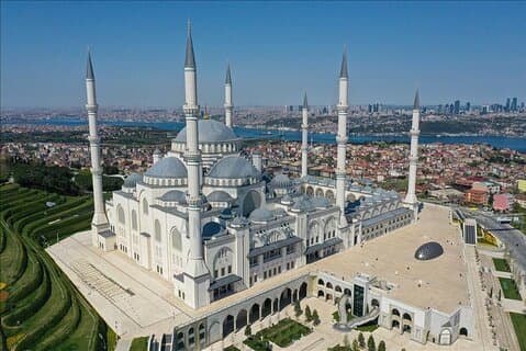 Asia Side Tour Camlica Moschee, Camlica Tower, Kadikoy