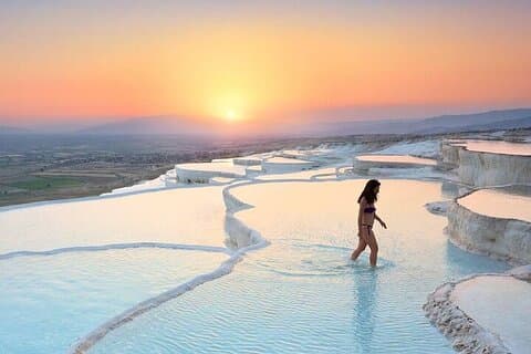 Volledige dag Salda & Pamukkale-tour vanuit Antalya