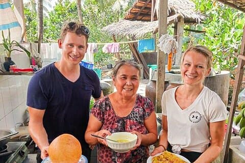 Tour privado - Delta del Mekong 'My Tho' con clase de cocina 1 día