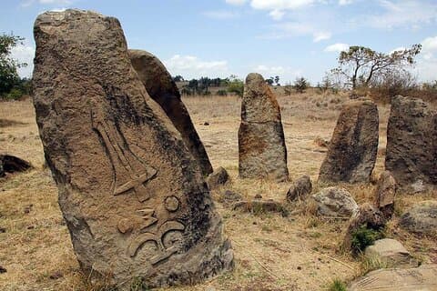 Dagtochten rond Addis Abeba, Melka Kunture en Adadi Mariam