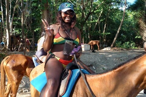 Ridning, Blue hole eller Dunn's River Combo
