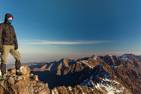3-dages privat trekking i Toubkal-bjerget via Azzaden-dalen