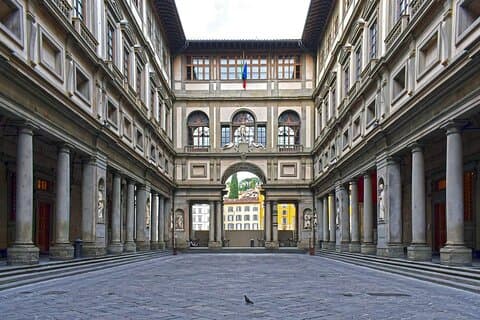 Privat omvisning i Uffizi, Pitti-palasset og de kongelige leilighetene