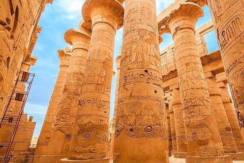 Private Day Tour from Aswan to Luxor with Hot air Balloon