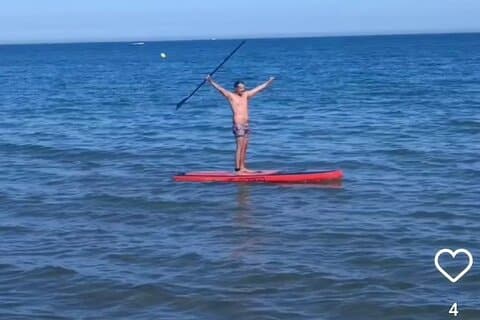 Paddlesurf- of kajakverhuur 1 persoon - 2 uur in Fuengirola