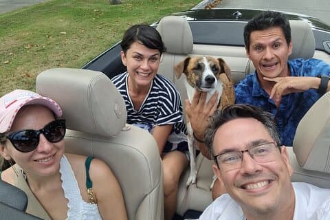 Tour privado de lujo de 2 horas en auto descapotable en la ciudad de Panamá
