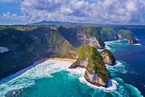 Ultimo tour in elicottero di Nusa Penida