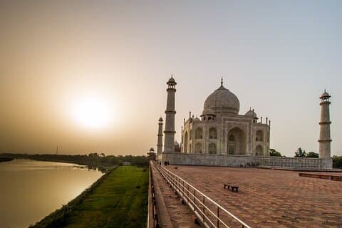 Sunrise privat guidet tur på Taj Mahal i New Delhi