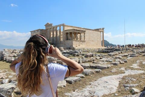 E-billetter til Acropolis Hill og Acropolis Museum med 3 lydguider