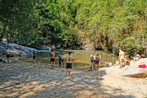 En dags vandringstur i Chiang Mai