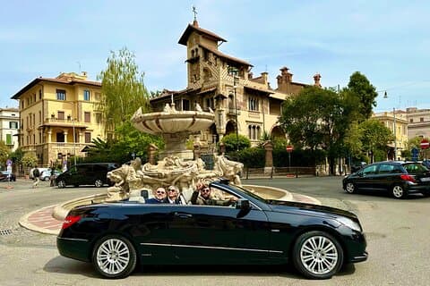 Privat Cabriolet-tur i Roma