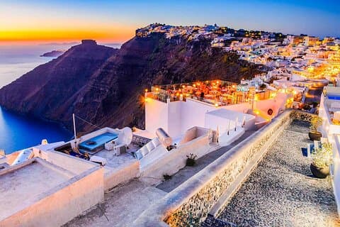 Privat sightseeing guidet tur i Santorini