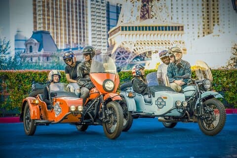Private 1-Hour Las Vegas Strip Tour by Vintage Sidecar