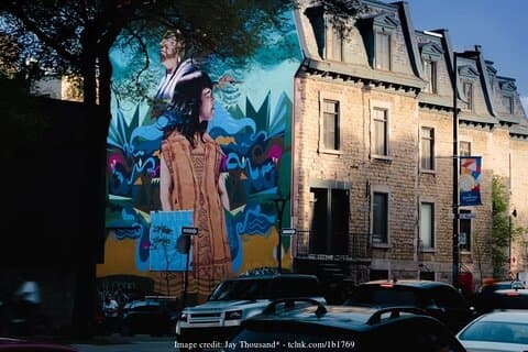 Oppdag Montreal's Street Art: Privat 2-timers spasertur